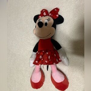 Red and Black Polka Dot Plush Toy
